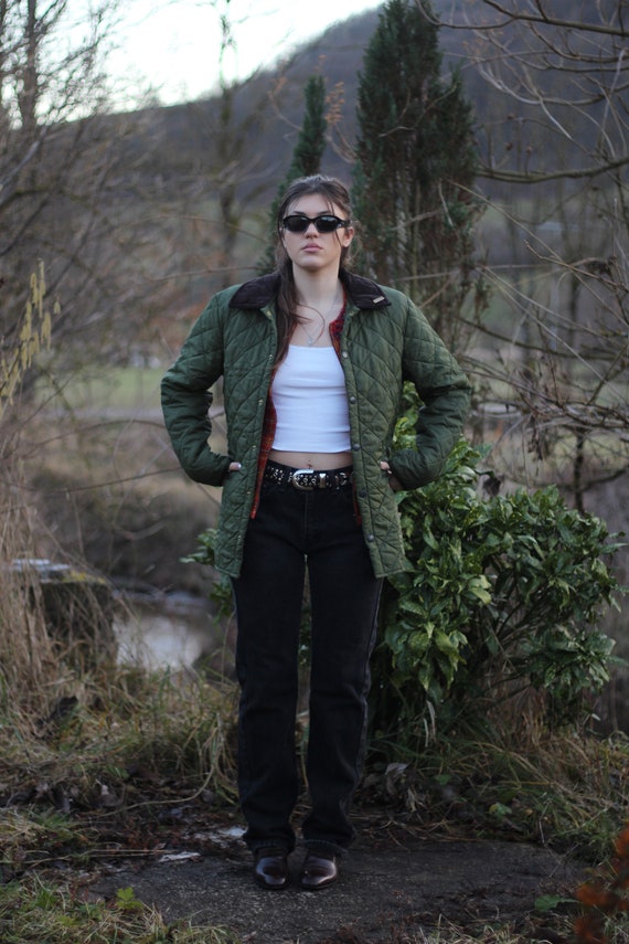 2000s BARBOUR Unisex Liner Jacket Minimalist Quilted  - Gem