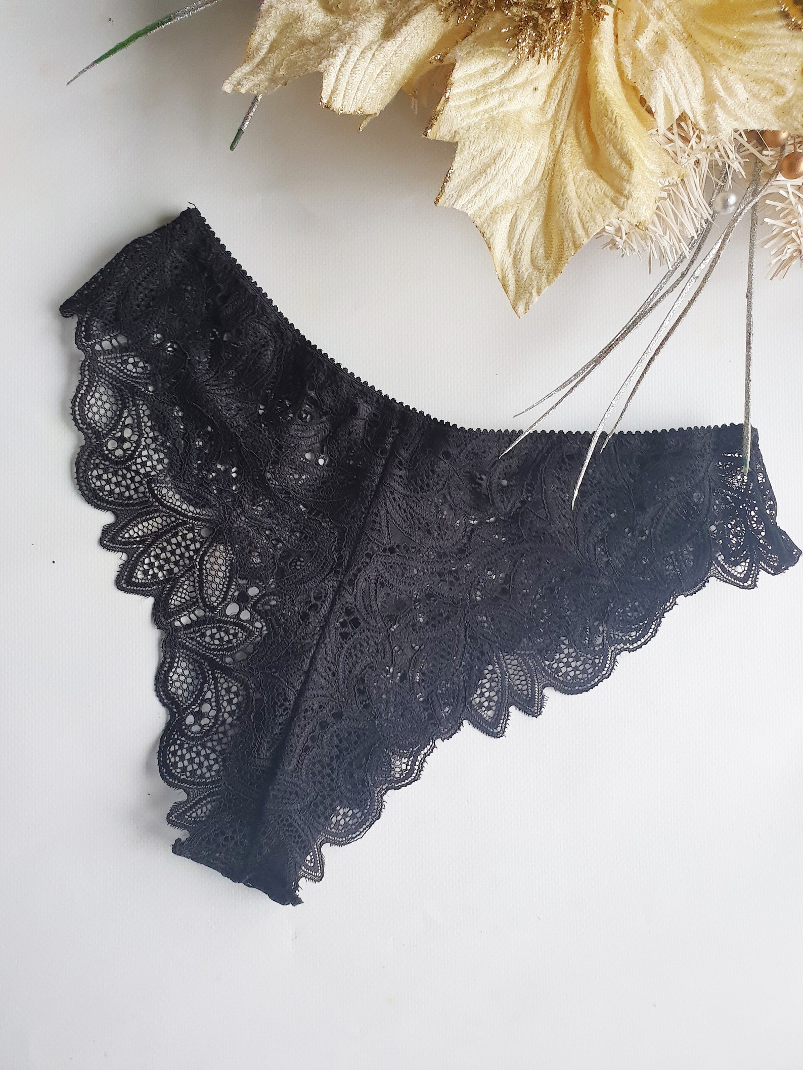 Black Sexy Lace Brazilian Panties Lace Knickers Underwear Etsy