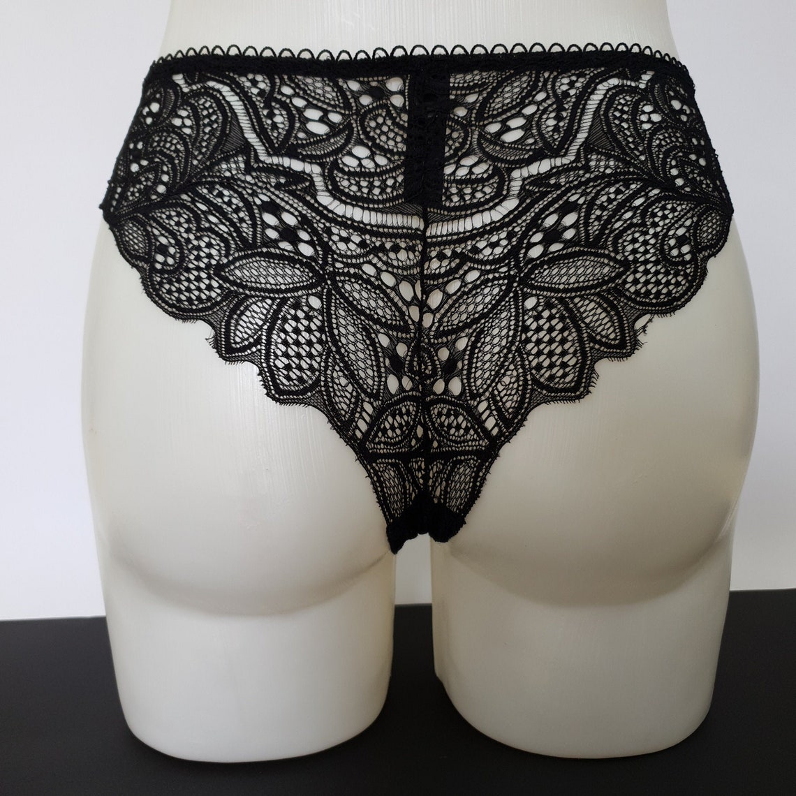 Black Sexy Lace Brazilian Panties Lace Knickers Underwear Etsy