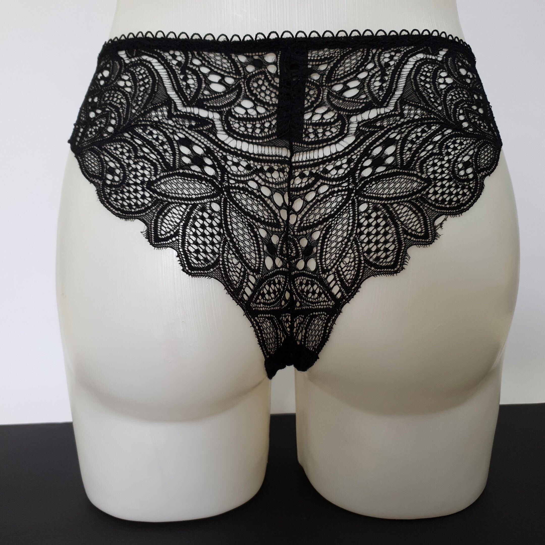 Black Sexy Lace Brazilian Panties Lace Knickers Underwear Etsy