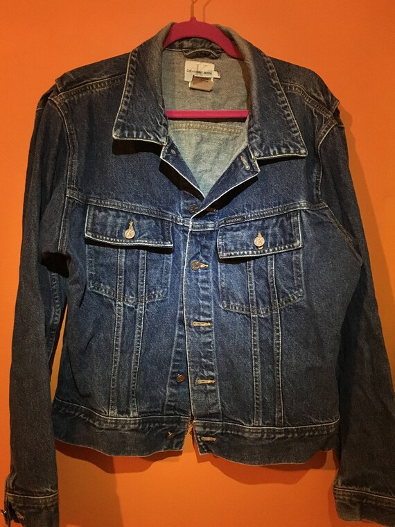 calvin klein denim jacket