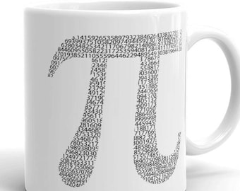 Pi Mug for Math Teachers | Pi Coffee Mug Math Teacher Gift Idea | Pi Coffee Mug | Math Professor Gift Idea | Pi Numbers Math Nerd Mug