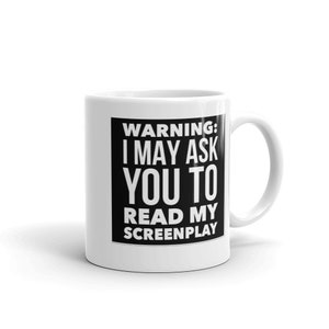 Screenwriter Gifts Coffee Mug for Writers Funny Screenwriters Mug Gift Idea for Aspiring Script Writer Hollywood Filmmaker Gift image 2