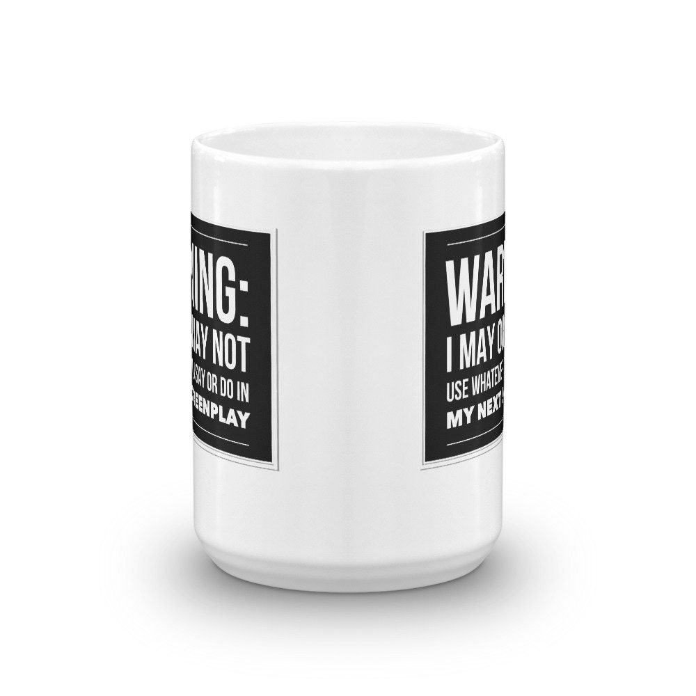 Funny Screenwriter Gift Writer Coffee Mug Gift for Writers Etsy