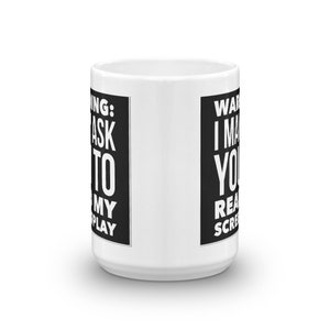 Screenwriter Gifts Coffee Mug for Writers Funny Screenwriters Mug Gift Idea for Aspiring Script Writer Hollywood Filmmaker Gift image 6