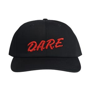 D.A.R.E. Bestickter Hut, Bewusstseinshut, Custom D.A.R.E. Stickerei, AntiDrug-Hut, D.A.R.E. Logo Hut, Vintage Custom D.A.R.E. Geschenke