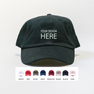 Dad Hat / Embroidery Baseball Cap 