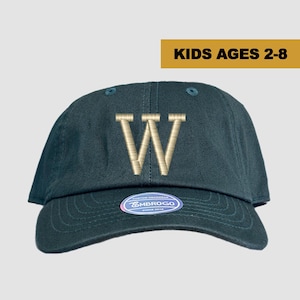 Gorro verde bordado personalizado para niños, gorro personalizado para niños, gorro con nombre para niños, gorro con iniciales para niños, gorros para jóvenes, gorro personalizado para niños pequeños, regalos de Pascua para niños