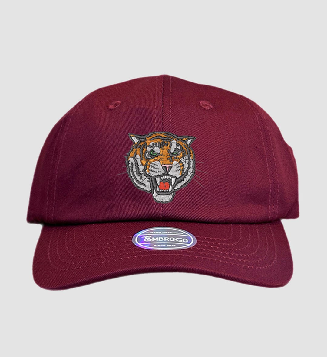 Tiger Embroidered Hat, Tiger Baseball Cap, Tiger Snapback, Tiger ...