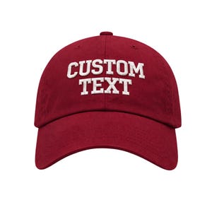 Kundenspezifische gestickte Vati-Hut, personalisierte Vati-Hut, kundenspezifische Baseballkappe