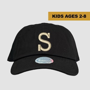 Custom Embroidered Black Kids Hat, Custom Kids Hat, Kids Name Hat, Kids Initials Hat, Youth Hats, Custom Toddler Hat, Kids Easter Gifts