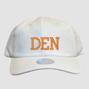 DEN Custom Embroidered Airport Code Hat, Airport Code Monogrammed Hat, Airport Code City Hat, Custom Travel Hat, Aviator Hat, City Name Hat