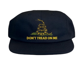 Embroidered Gadsden Flag Hat: Don't Tread on Me Cap
