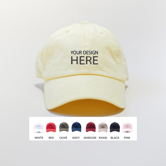 Custom Embroidered Hats / Machine 
