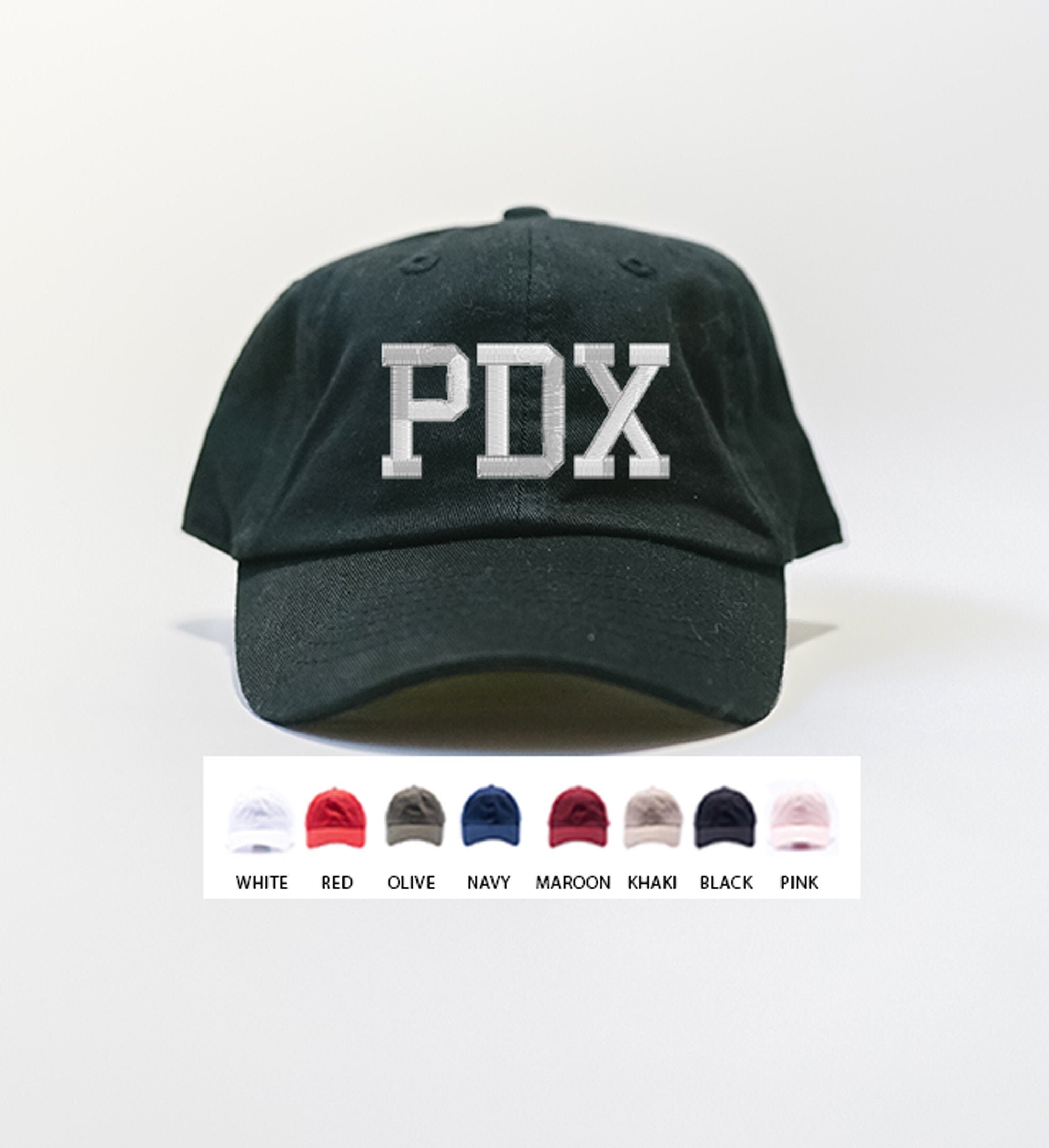 PDX Airport Code Hat / Portland Oregon Cap / Gifts for Men / picture