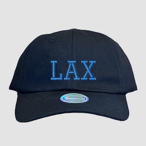 LAX Custom Embroidered Airport Code Hat, Airport Code Monogrammed Hat, Airport Code City Hat, Custom Travel Hat, Aviator Hat, City Name Hat