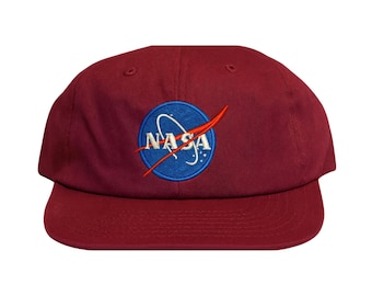 Embroidered NASA Hat: Space Exploration Cap, Custom Astronaut Gift