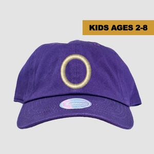 Custom Embroidered Purple Kids Hat, Custom Kids Hat, Kids Name Hat, Kids Initials Hat, Youth Hats, Custom Toddler Hat, Kids Easter Gifts
