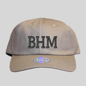 BHM Custom Embroidered Airport Code Hat, Airport Code Monogrammed Hat, Airport Code City Hat, Custom Travel Hat, Aviator Hat, City Name Hat