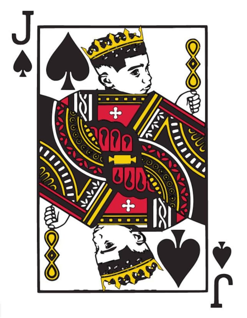 Jack of Spades SVG Etsy
