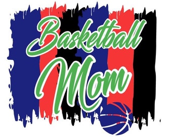 Basketball Smudge Mom