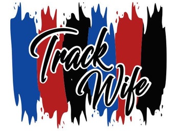 Track SMUDGE Wife SVG