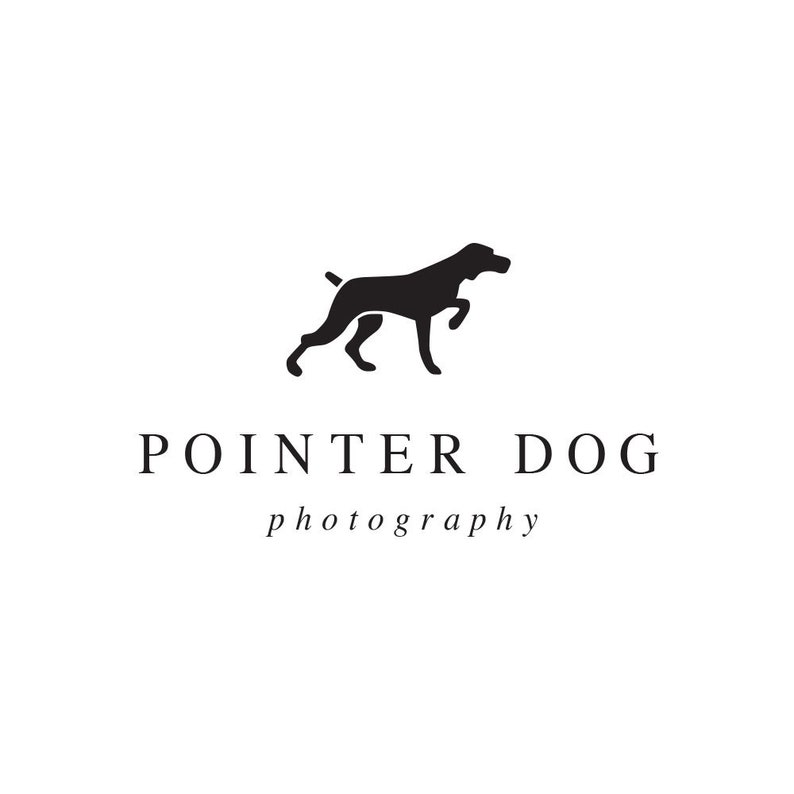 Premade Business Logo dog photography logo design custom | Etsy