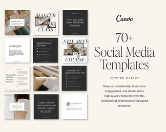 Canva Social Media Templates: 70+ Editable Instagram Post & Story Designs