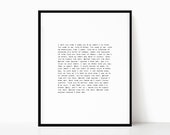 Schitt 39 s Creek Printable You 39 re Simply the Best Lyrics David Rose Print Love Song Black and White Modern Typography Wall Art