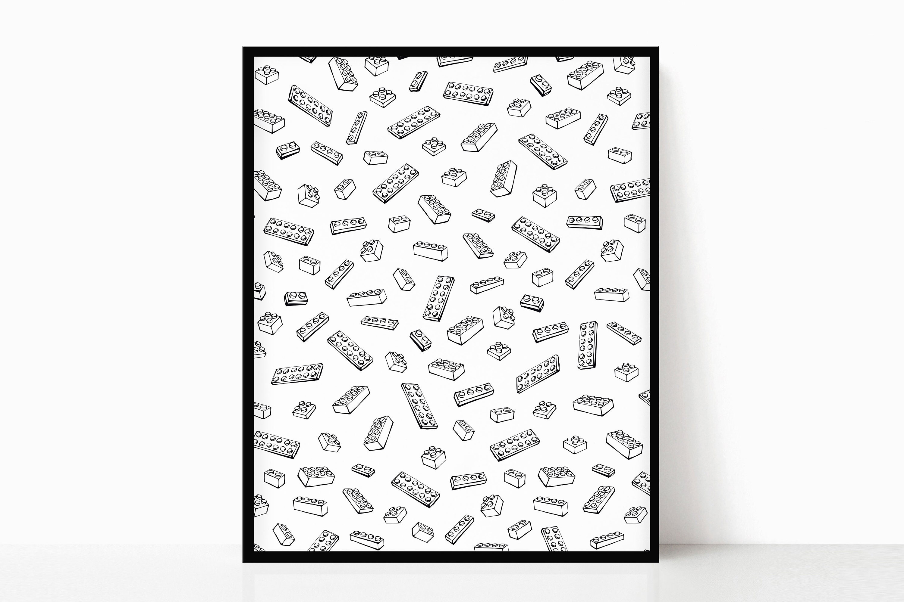 Brick Printable - Etsy