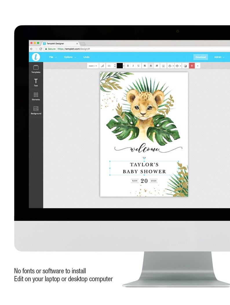 Lion King Baby Shower Board Sign Safari Signage Wild Etsy Canada