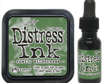 Tim Holtz DIstress Ink and Reinker RUSTIC WILDERNESS