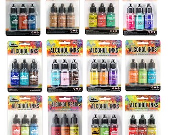 RANGER Tim Holtz 36 PC Alcohol Ink set Destash