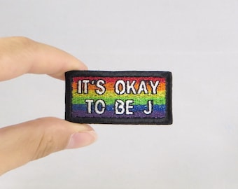 Okay to be J Small Patch