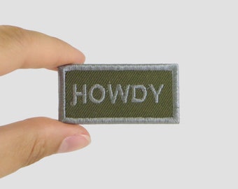 Howdy Small Patch