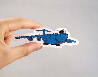 C-5 Monster Sticker (4" wide)