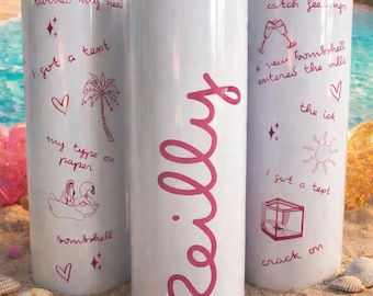 Personalized Acrylic Flute Tumbler: Bachelorette Party Favors