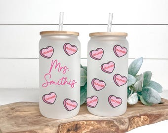 Teacher Valentines Day, Teacher Valentine, Valentines Gift for Teacher, Valentines Gift for Her, Teacher gifts, Teacher Tumbler