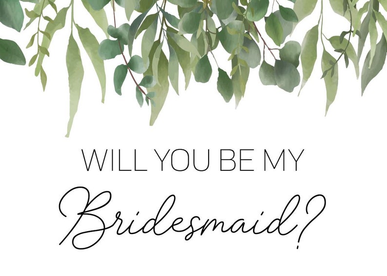 BRIDESMAID PROPOSAL BOX Sage Greenery Satin Lace Robe Etsy