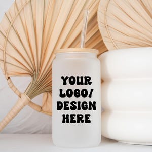 Korporatives Logo Firmendesign - Geschäft Real Eigentum Relater Geschenk Ihr Design Hier Ihr Logo Hier 16 Unzen Trinkglas Eiskaffeeglas