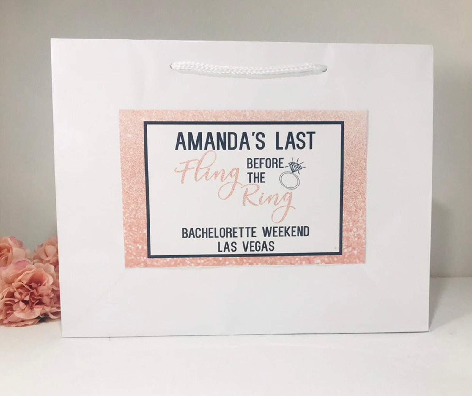 BACHELORETTE PARTY BAGS Bachelorette Survival Kit Last | Etsy