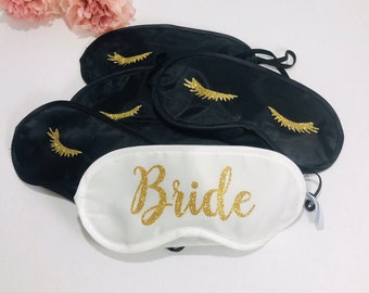 Bride Sleep Mask – Bachelorette Party Favors, Bridesmaid Gift