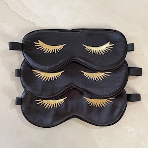 Eyelash Sleep Mask, Bachelorette Party Favor, Gift for Bride, Gift for Bridesmaids, Bachelorette Party Gifts, Bridal Party Gifts, Birthday