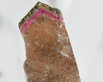 AAA Tourmaline rough, Raw Tourmaline bicolor, Bicolor Tourmaline rough, Loose Tourmaline crystal, Tourmaline for jewelry, Natural Tourmaline