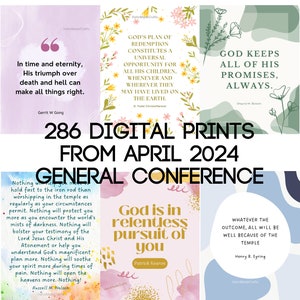 Complete General Conference April 2024 Quotes 286 Quotes Total zdjęcie 1