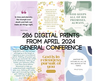 Complete General Conference April 2024 Quotes (286 Quotes Total)