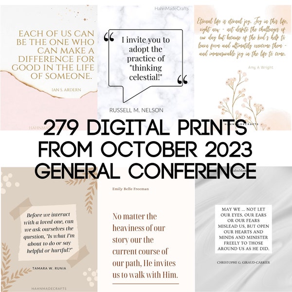 General Conference Etsy