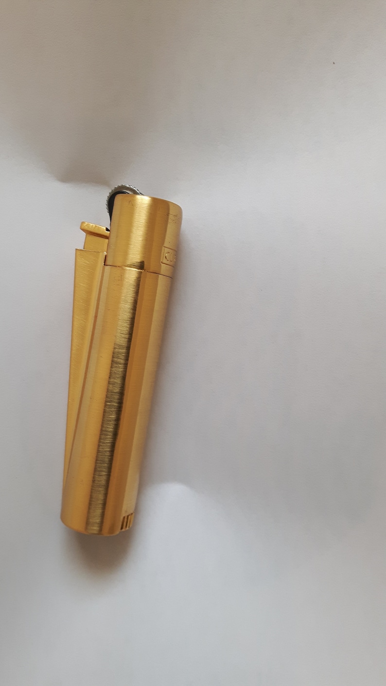 24K Gold Clipper Lighters Etsy