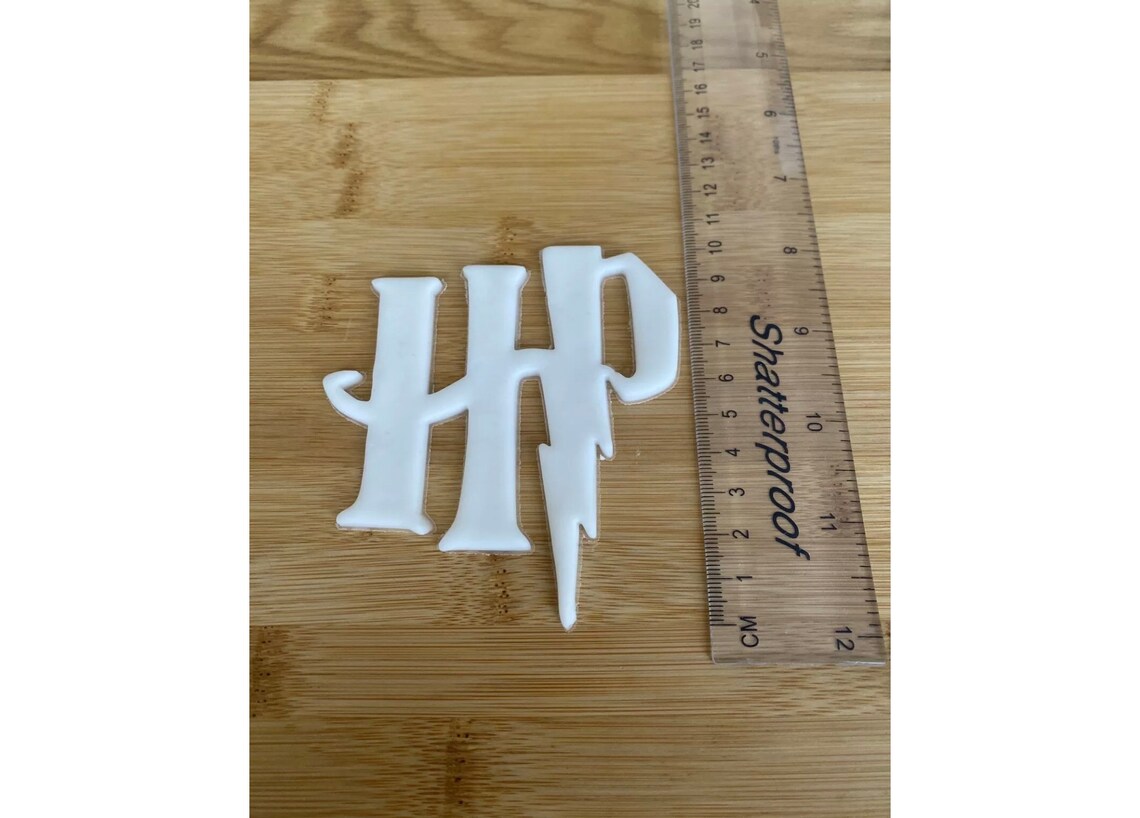 Harry Potter initials cookie cutter 10cm pastry Biscuit cutter Etsy