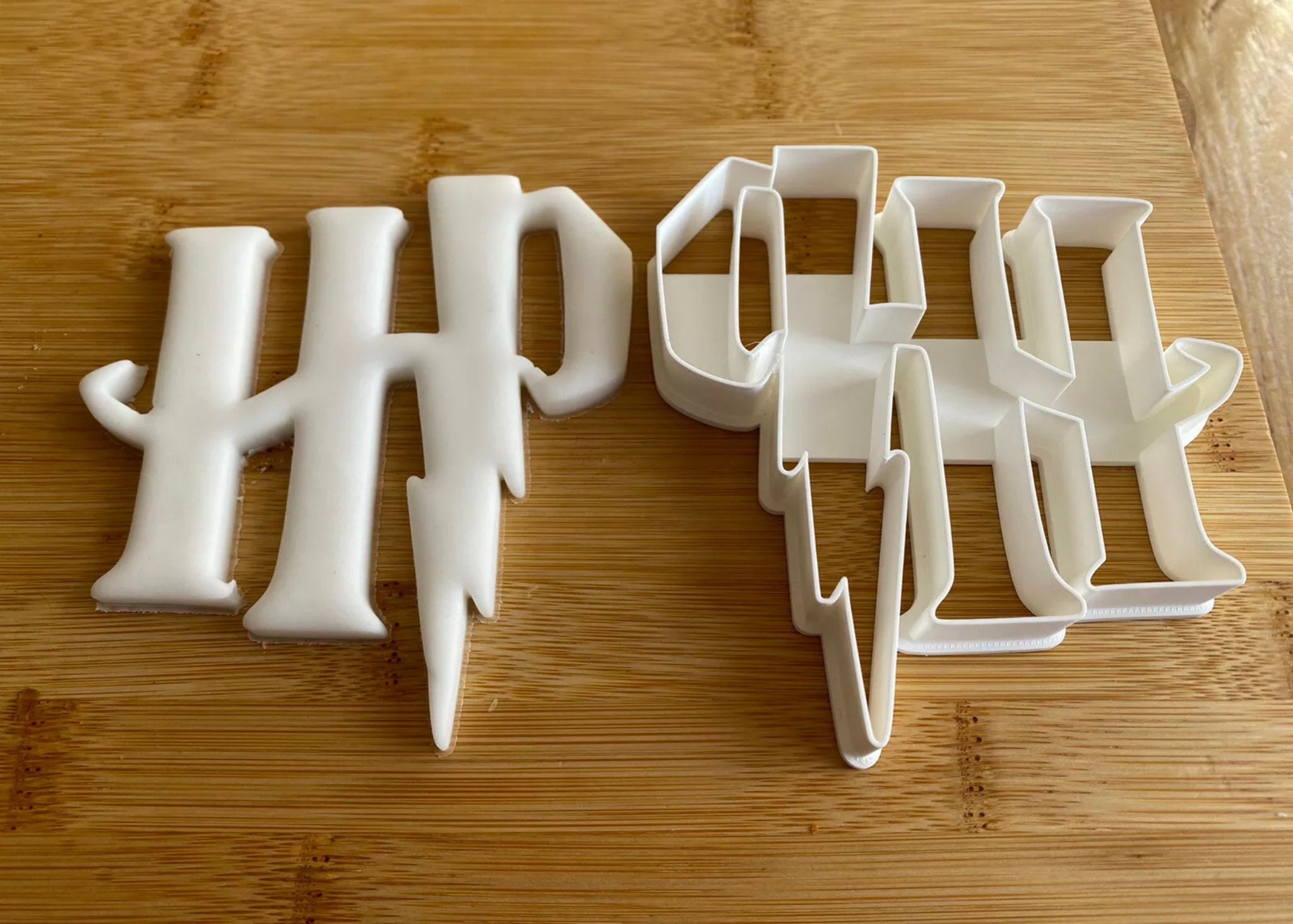 Harry Potter initials cookie cutter 10cm pastry Biscuit cutter Etsy